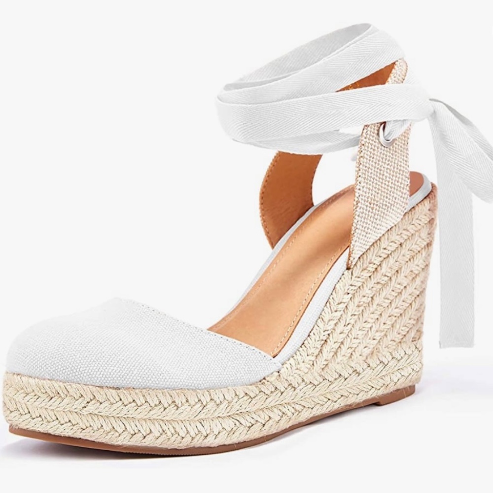 White Espadrilles